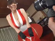 頂級巨乳女優 大島愛留 不知火舞